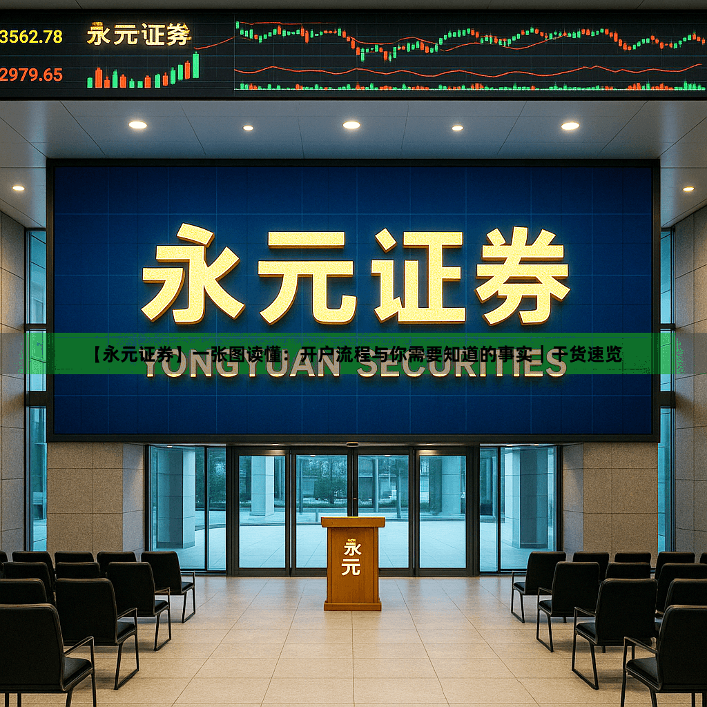 【永元证券】一张图读懂：开户流程与你需要知道的事实｜干货速览